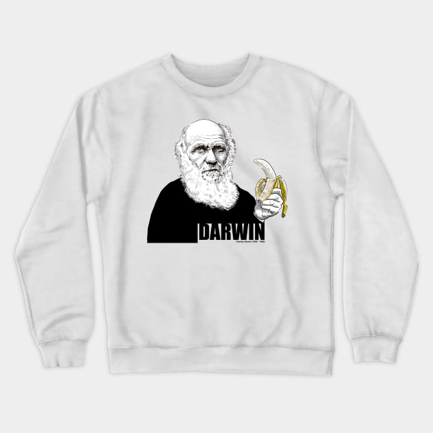 Darwin Crewneck Sweatshirt by maxsax